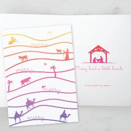 Kleines Lamm Gottes Karte