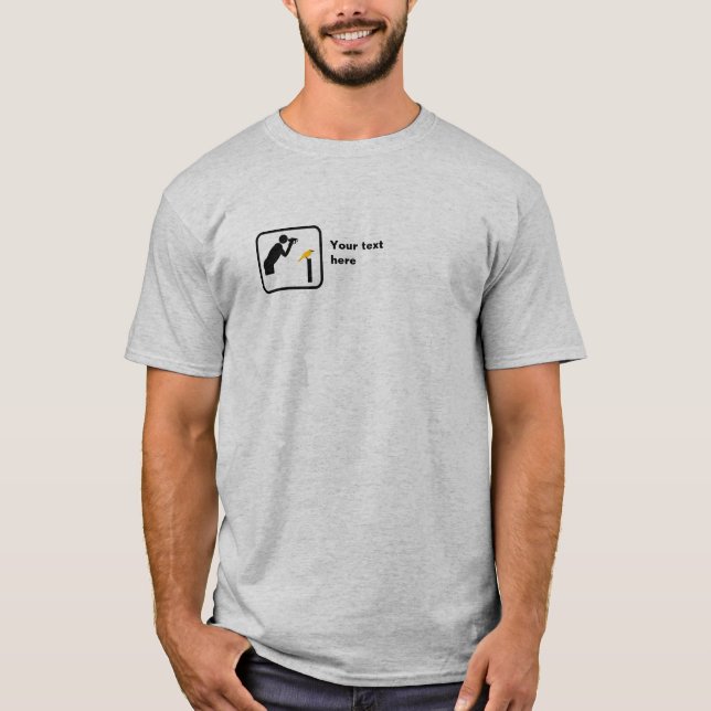 Kleines Logo für Vogelbeobachter/Vogelbeobachter — T-Shirt (Vorderseite)