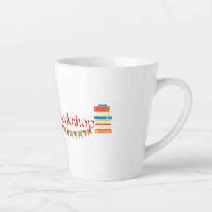 kleines Logo latte Tasse-12 oz Milchtasse