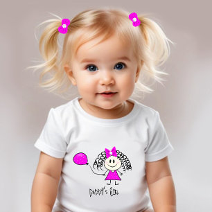 Kleines Mädchen Baby T-shirt
