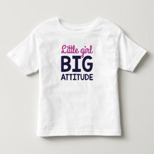 Kleines Mädchen große Einstellung Kleinkind T-shirt