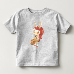 Kleines Mädchen im Wald verloren Kleinkind T-shirt