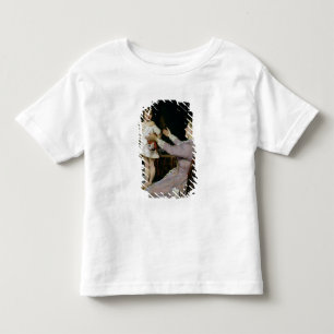 Kleines Mädchen mit Puppe und Krankenschwester, 18 Kleinkind T-shirt