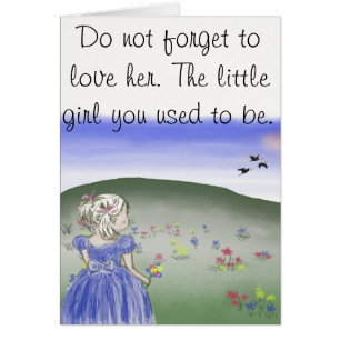 Kleines Mädchen, Postkarte