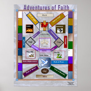 Kleines Mattplakat Poster