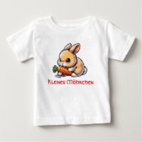 Kleines Möhrchen Hase mit Karotte