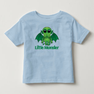 Kleines Monster Cthulhu Niedlicher, krebischer Myt Kleinkind T-shirt