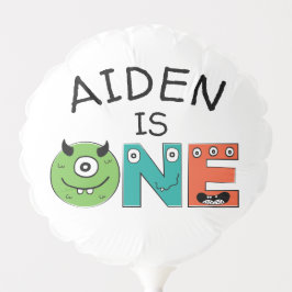 Kleines Monster Erster Geburtstagsballon Ballon