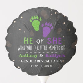 Kleines Monster Halloween-Party Ballon
