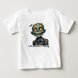 Kleines Monster in Ausbildung – Süßes Halloween-Ki Baby T-shirt