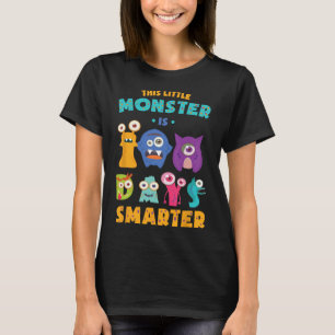 Kleines Monster ist 100 Tage kluger Schulkinder Le T-Shirt