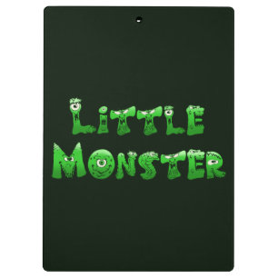 Kleines Monster Klemmbrett