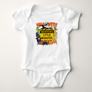 Kleines Monster, Monster-Warnung Baby Strampler