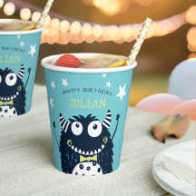 Kleines Monster Personalisiert Kindergeburtstag Pa