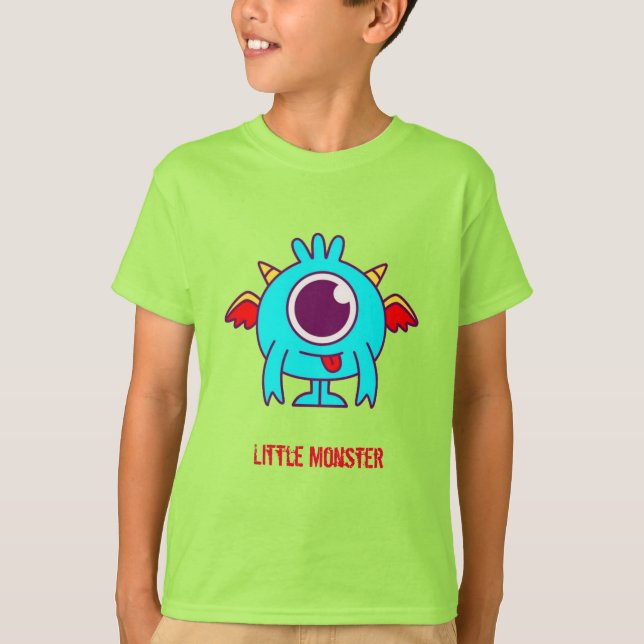 Kleines Monster T-Shirt (Vorderseite)