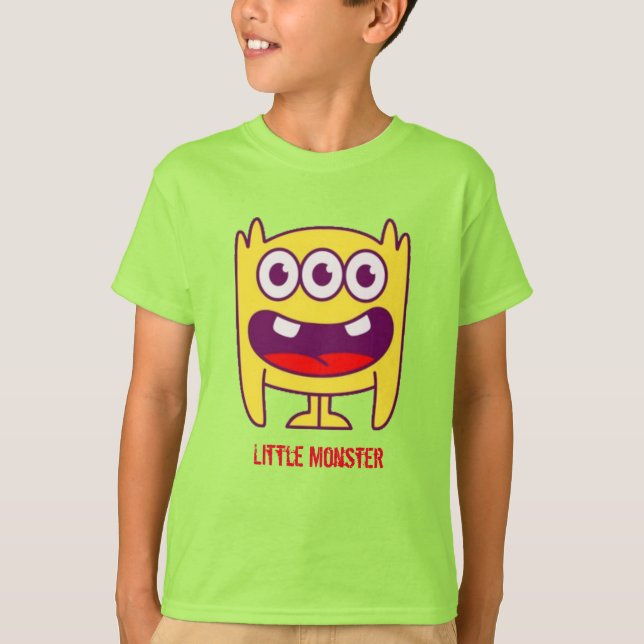 Kleines Monster T-Shirt (Vorderseite)