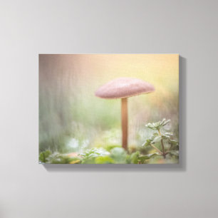 Kleines Mushroom Nature Foto Leinwanddruck