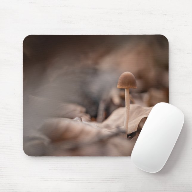 Kleines Mushroom Nature Foto Mousepad (Mit Mouse)