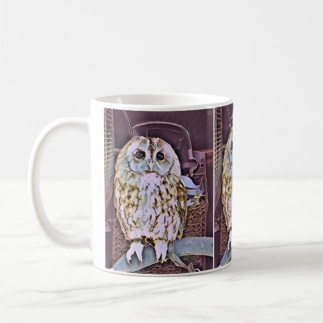 KLEINES OWL KAFFEETASSE (Links)