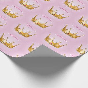 Kleines Packpapier Prinzessin-Crown