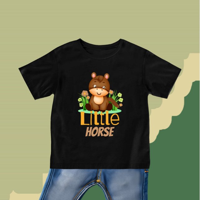 Kleines Pferd Baby T-shirt (Von Creator hochgeladen)