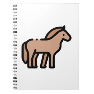 Kleines Pferd Notizblock