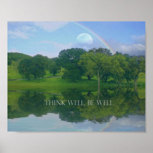 Kleines Poster denkt gut