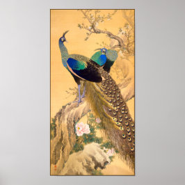 Kleines Poster japanischer Art Motif