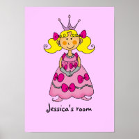 Kleines Prinzesszimmer (blonde Haare)