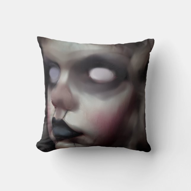 kleines Puppenkissen Spuk Kissen (Vorderseite)