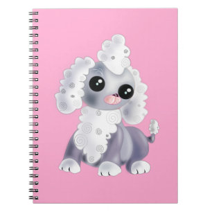 Kleines Puppy Pink-Notebook - Ihre Farben - Text Notizblock