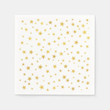 Kleines Random Gold Stars Muster