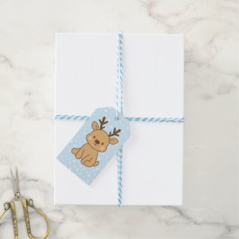Kleines Rentier Geschenkanhänger