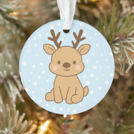 Kleines Rentier Ornament