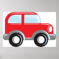 Kleines rotes Auto