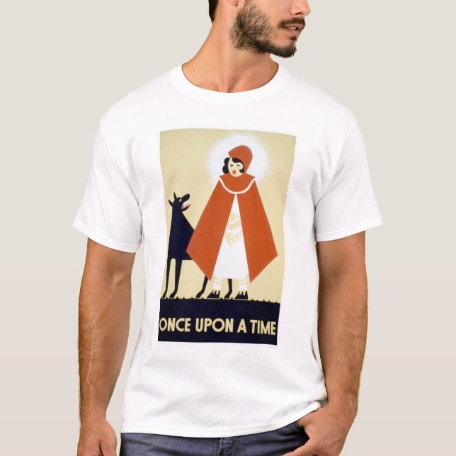 Kleines Rotkäppchen WPA 1937 T-Shirt (Vorderseite)