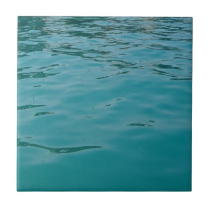 Kleines ruhiges Meer (4,25" x 4,25") Keramik Foto  Fliese