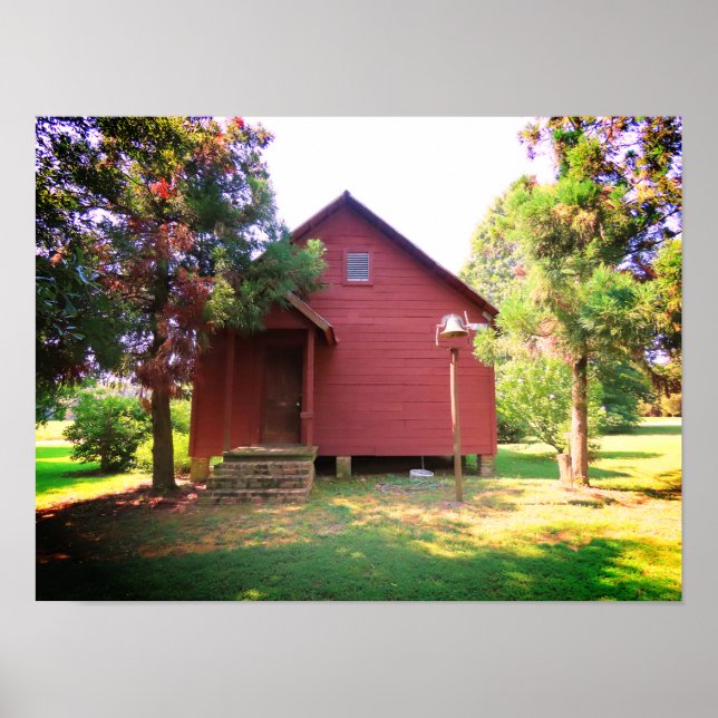 Kleines Schulhaus Poster (Vorne)