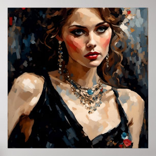 Kleines schwarzes Kleid Poster