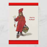 Kleines schwedisches Mädchen Carl Larssons: Brita