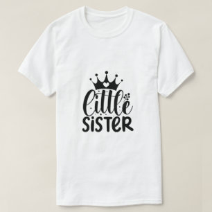 Kleines Schwesterchen Süßes Geschwister Passendes  T-Shirt
