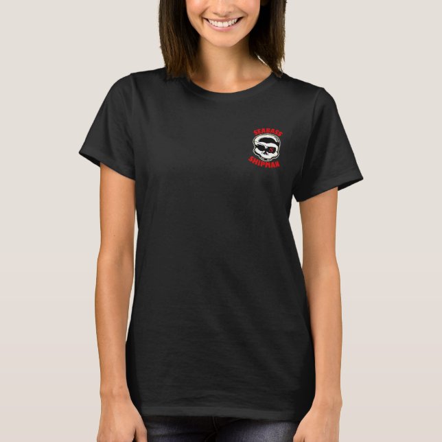 Kleines Seebarsch-Logo T-Shirt (Vorderseite)