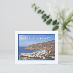 KLEINES SEESIDDORF MIT WEISSEN BLDGS/GRIECHENLAND POSTKARTE