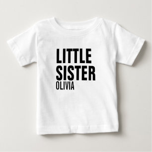 Kleines Sister Custom Baby Sleeveless Dress Baby T-shirt