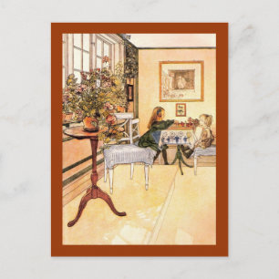 Kleines Spiel vom Schach Postkarte