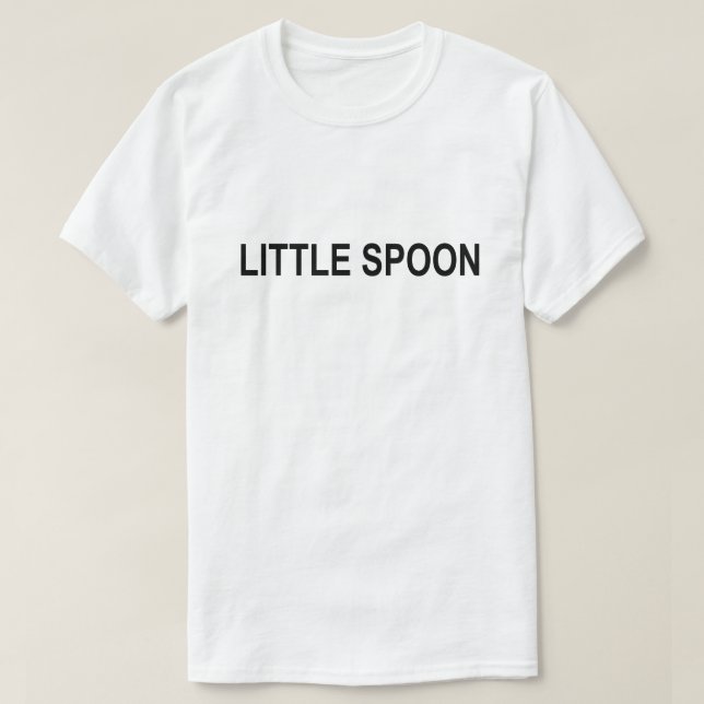 KLEINES SPOON, ZOLLBARES SHIRT (Design vorne)