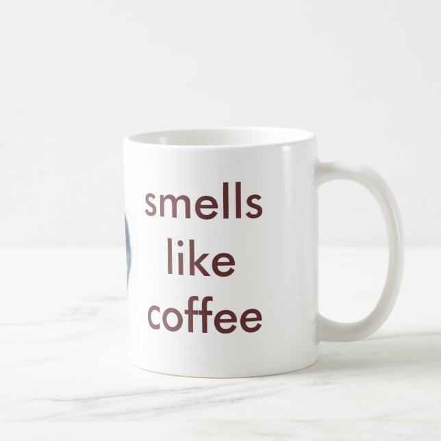 kleines sqirrel, Geruche mögen Kaffee Tasse (Rechts)