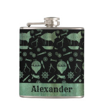 Kleines Steampunk Verdigris Luftschiff Thema Custo