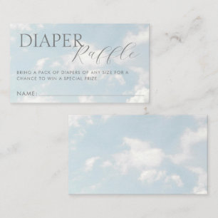 Kleines Stück Heaven Baby Shower Dreamy Begleitkarte