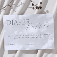 Kleines Stück Heaven Diaper Raffle Baby Dusche